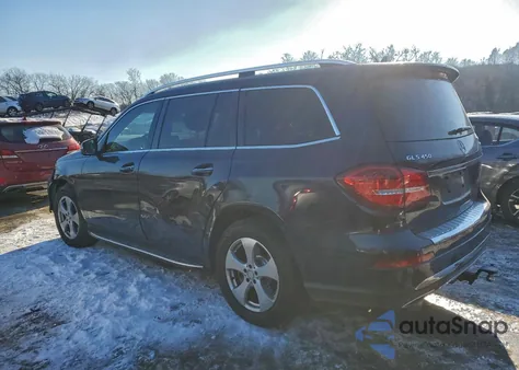 2017 Mercedes-Benz Gls 450 4Matic from USA, damaged, VIN 4JGDF6EE1HA839700